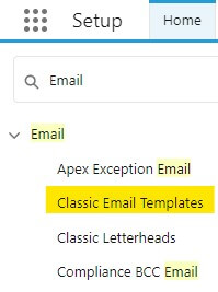 Classic Email Templates